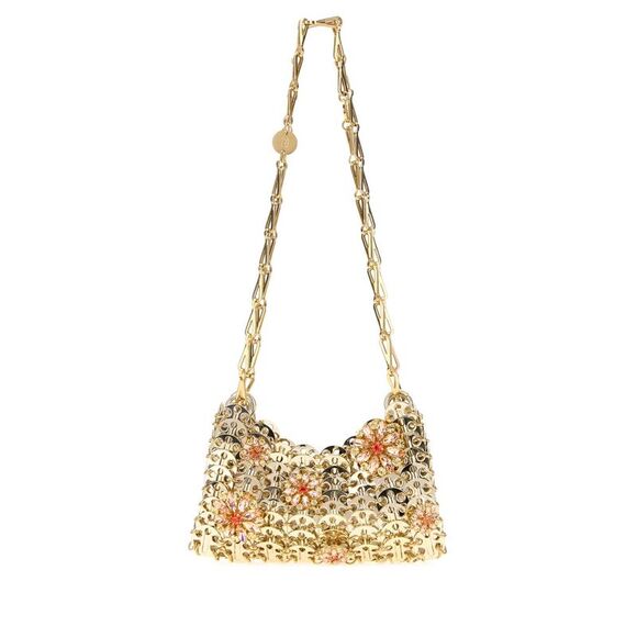 PACO RABANNE Handbags - Rabanne Women Gold Metal Chain 1969 Shoulder Bag